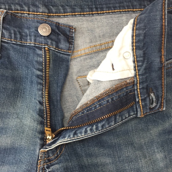 Levi's 541 Slim Straight Denim Jeans Medium Wash - Picture 8 of 11